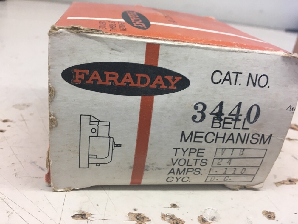 3440 FARADAY BELL MECHANISM, 24 VOLT DC