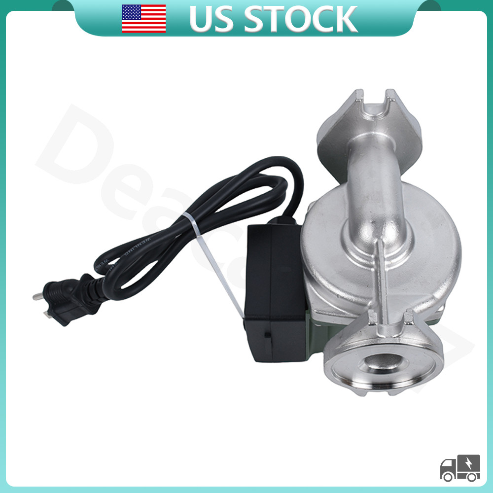 Stainless Steel Circulator Pump 115V 1/25hp For Hardy Boiler Taco 008-SF6 US