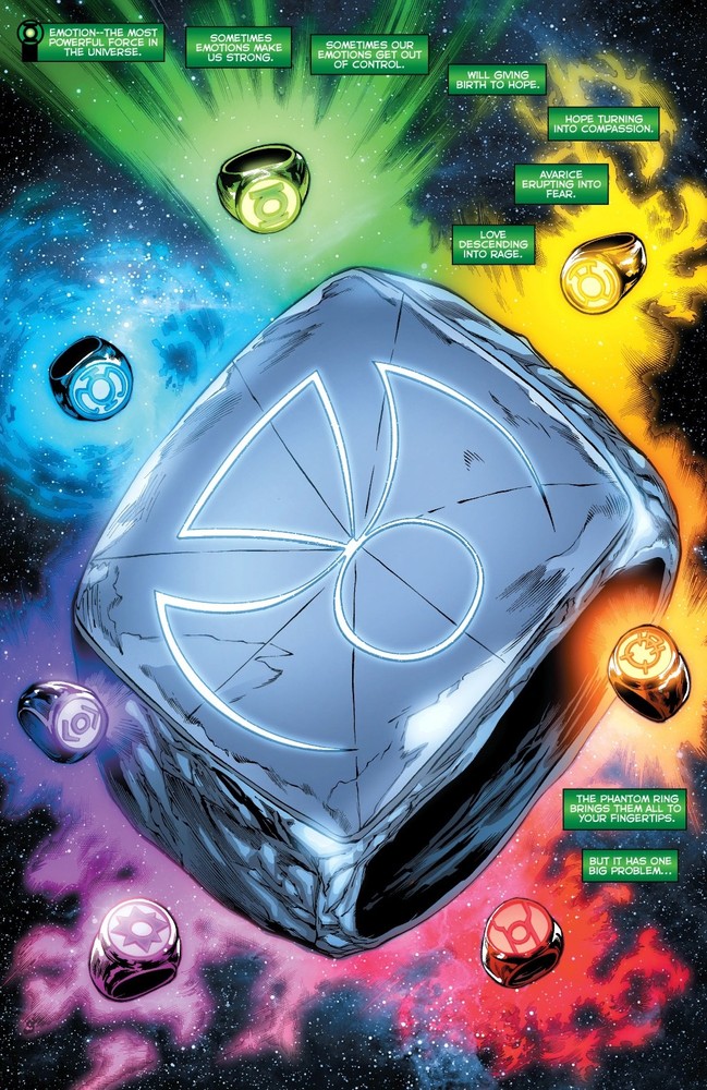 Phantom Ring, Power Ring, Green Lantern Corps, DC Comics, Emotional Spectrum