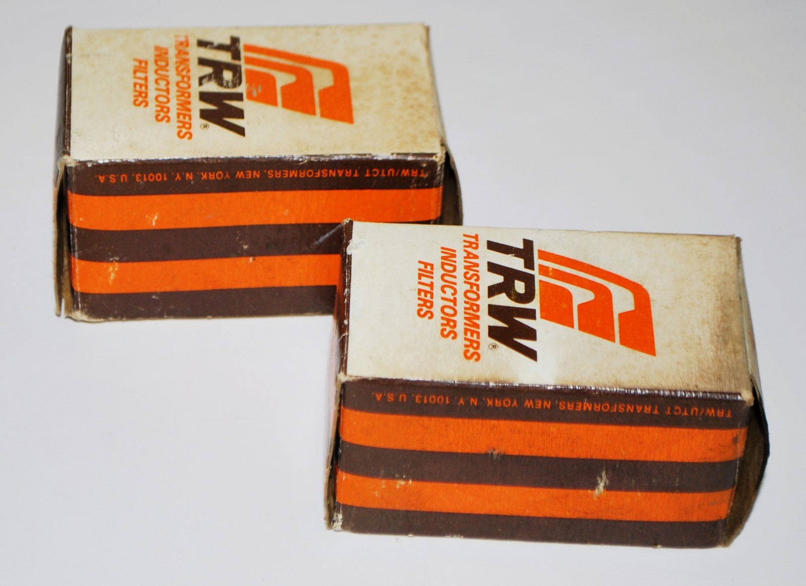 Pair of NOS TRW UTC A-33 20dB Magnetic Shields For UTC A Series transformers