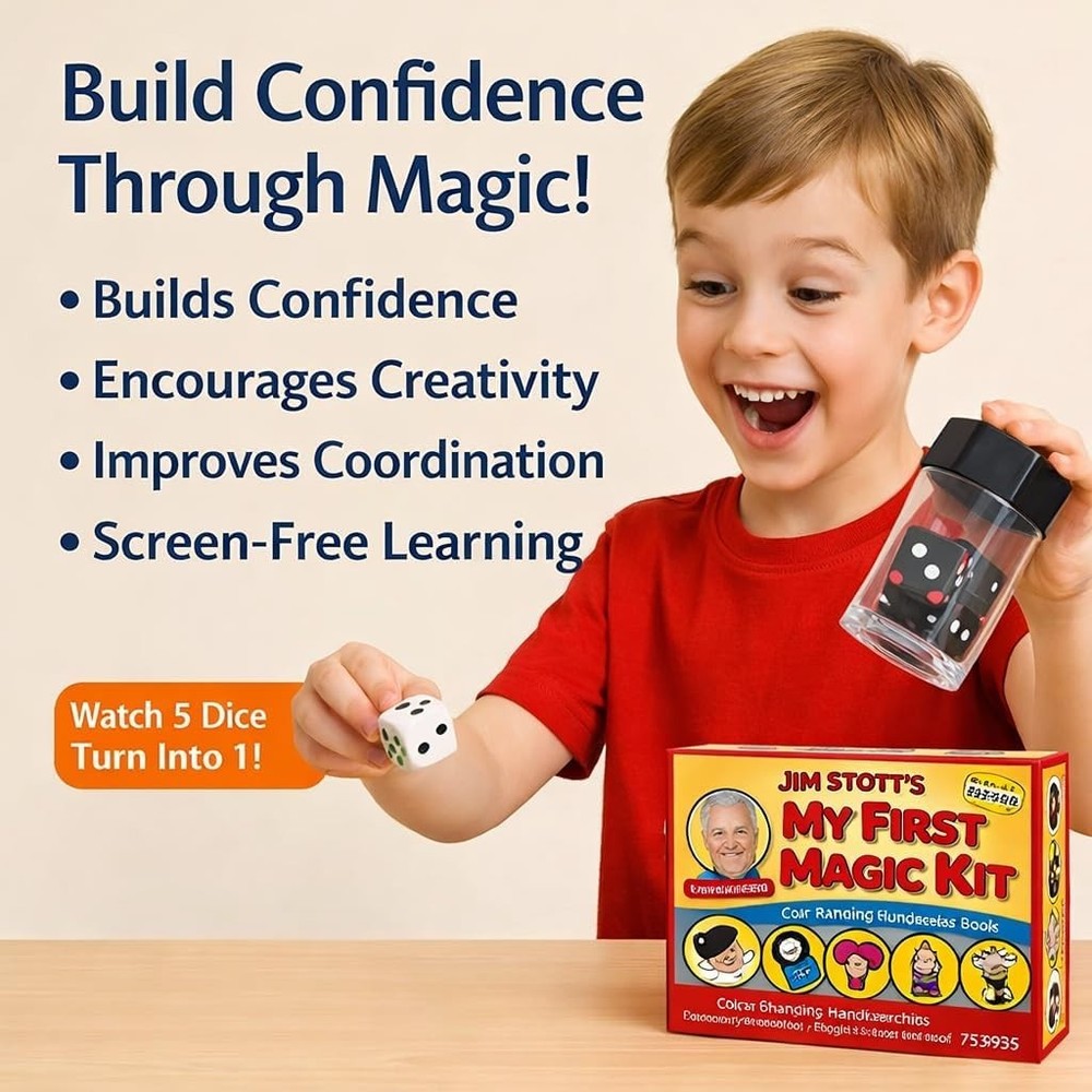 Creative Magic Kit for Kids 5-12 | 50 Tricks & Step-by-Step Instructions