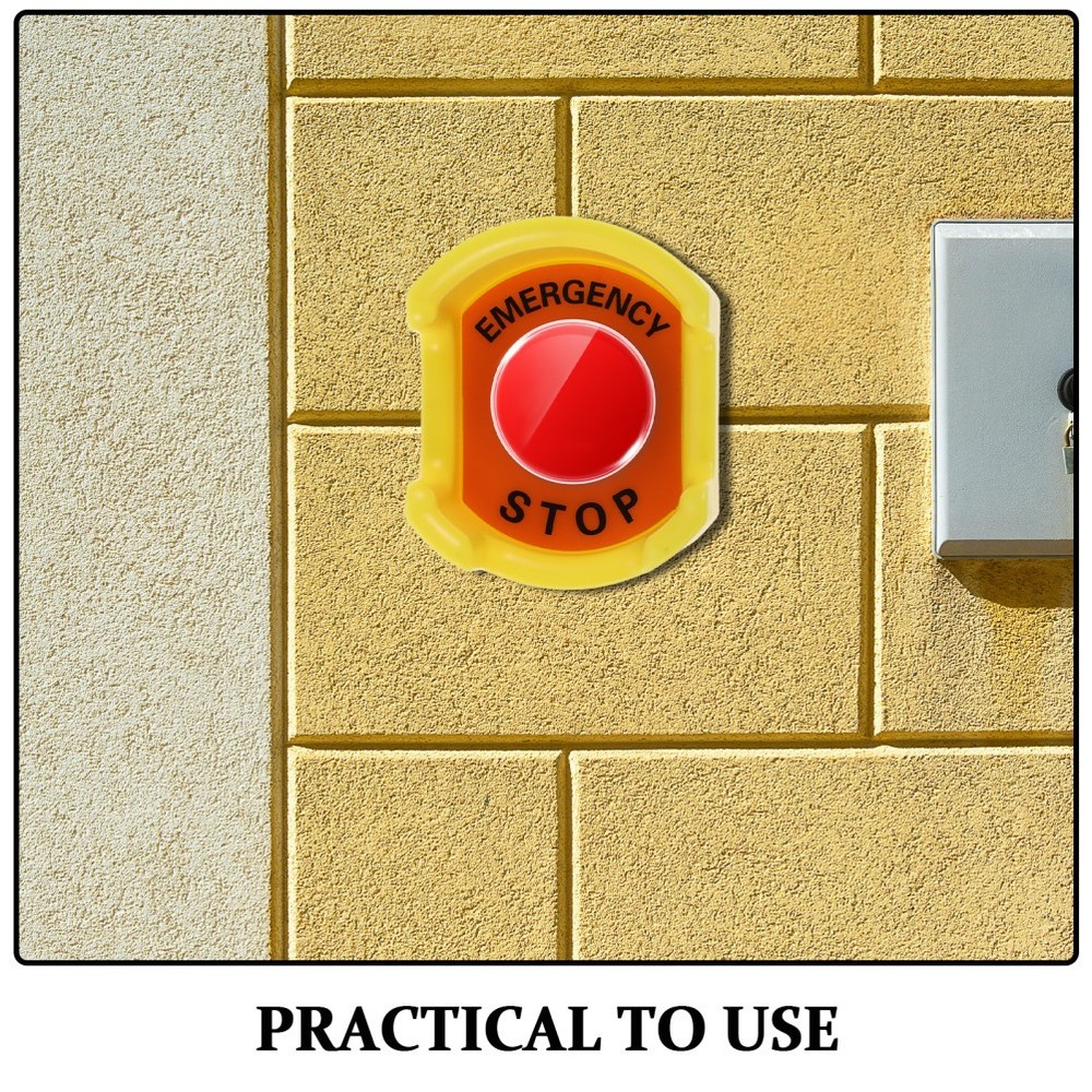 4 Pcs Industrial Button Cover Emergency Protector Stop Protective