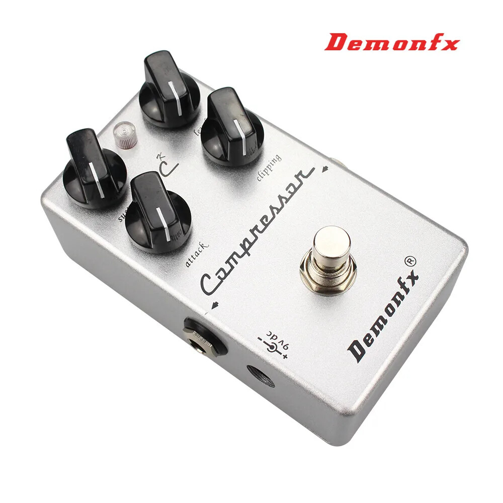 High Quality 4-Knob Compressor Guitar Effect Pedal Compressor With True Bypass