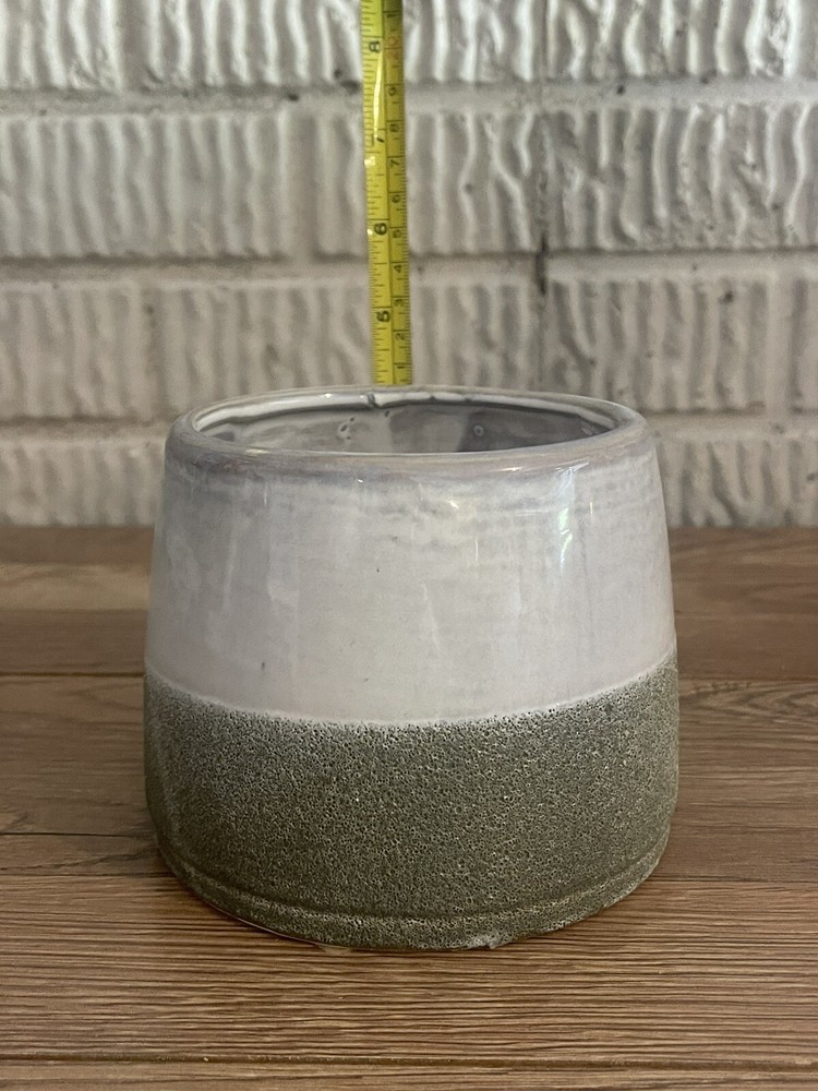 Two Toned Planter Ceramic