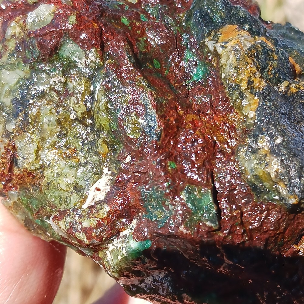 Copper Silver Ore From Silver Tuna Mine