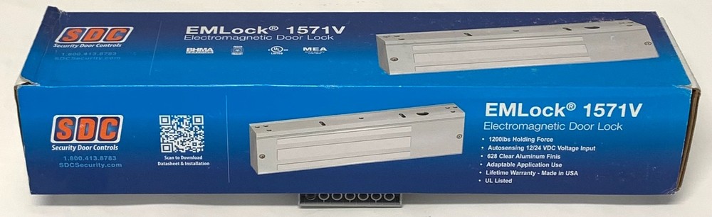 SDC(Security Door Controls) EMLock 1571V Electromagnetic Door Lock