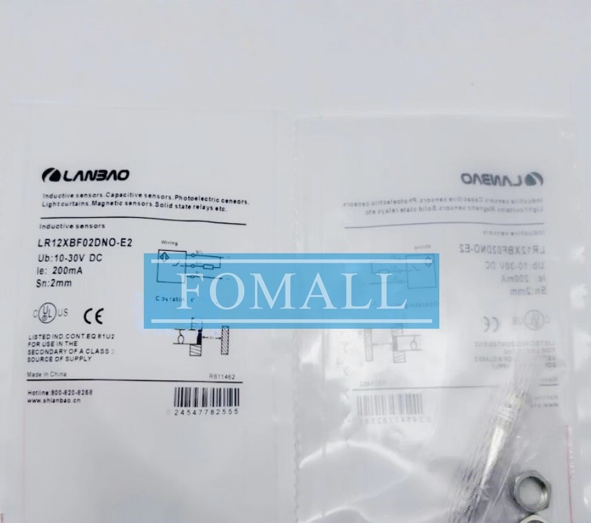 QTY:1 New Proximity switch sensor LR12XBF02DNO-E2