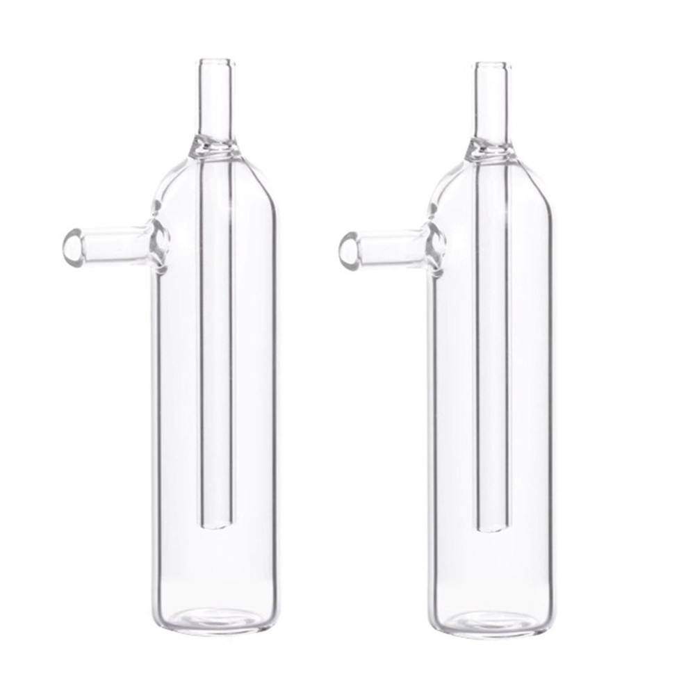 Glass Gas Sampling Bottle Chemi Labware Stable Experiment Tool Practical Science
