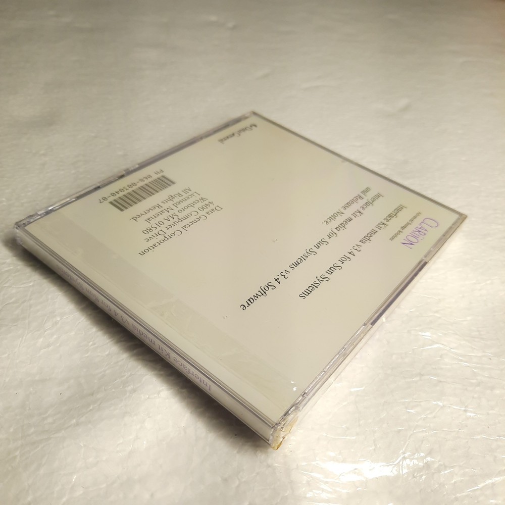 Interface Kit media for Sun Systems v3.4 Software & Rlse Notes Clariion Data Gen