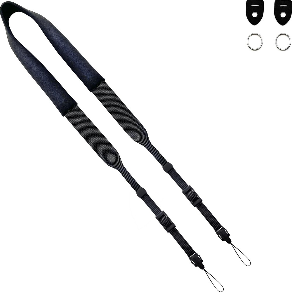 Camera Neck Strap Thin,Binocular Strap with Neoprene Padding,Camera Lanyard,Digi