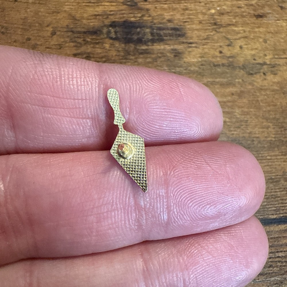 Masonic Trowel Lapel Pin Freemason