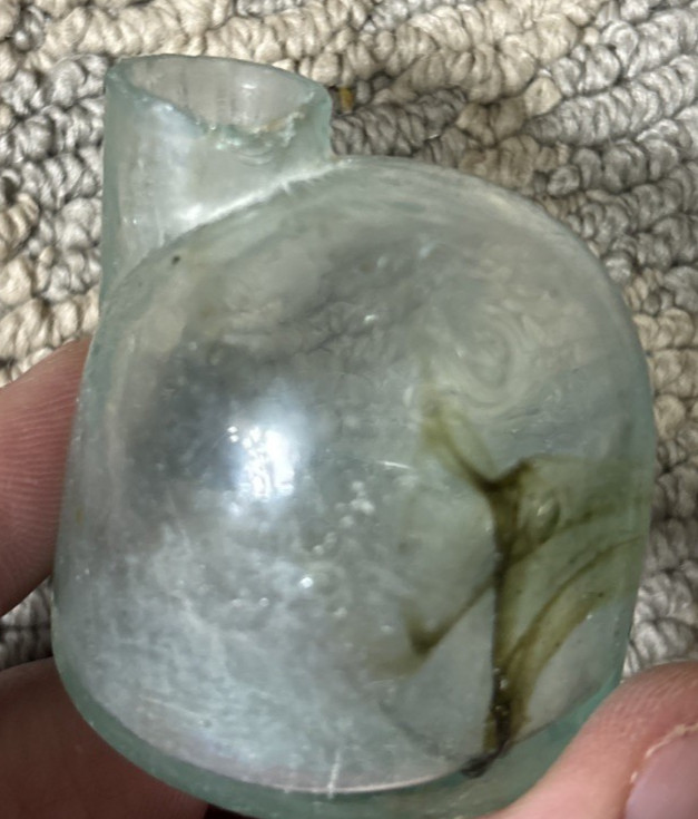 Vtg Igloo Ink Bottle & Square Ink Bottle