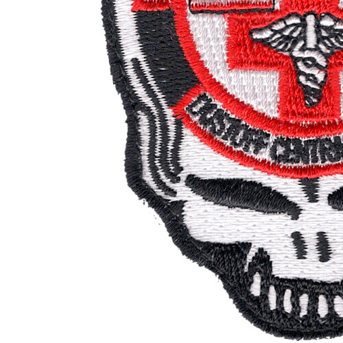 1st Battalion 228th Aviation Air Ambulance Mini Skull Patch Hook And Loop