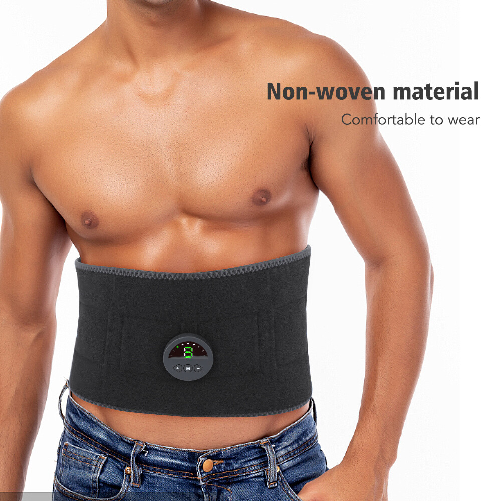 EMS Abdominal Muscle Core Toning Trainer ABS Stimulator Tactical Belly Shaper