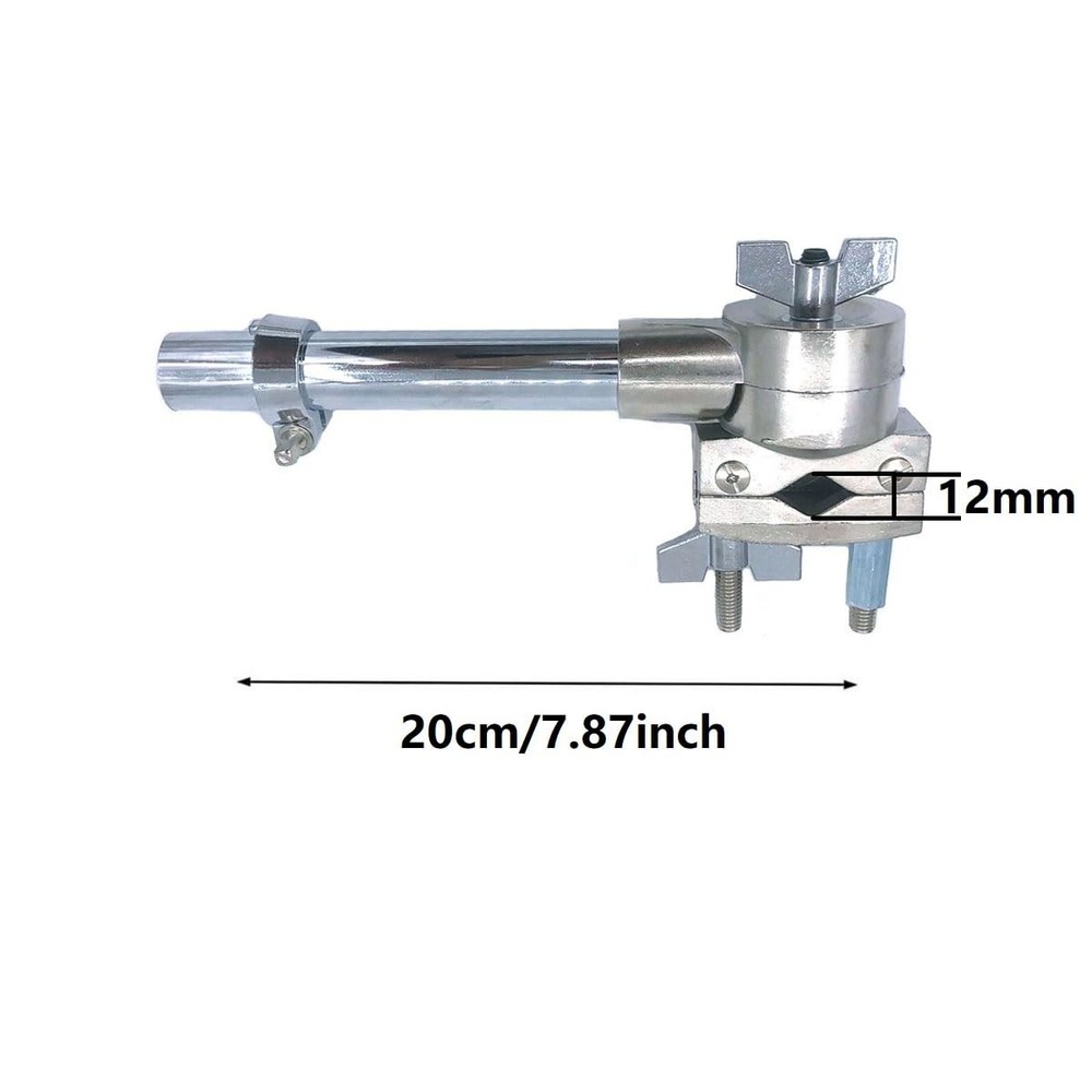 Tom Drum Mount Clamp Tom Drum Holder Single Mount Adjustable Tom Arm Clamp for C