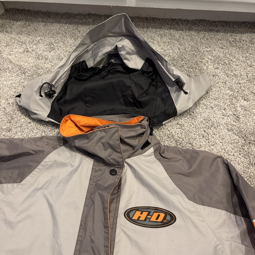 Harley-Davidson Reflective Rain Suit Jacket And Pants Medium