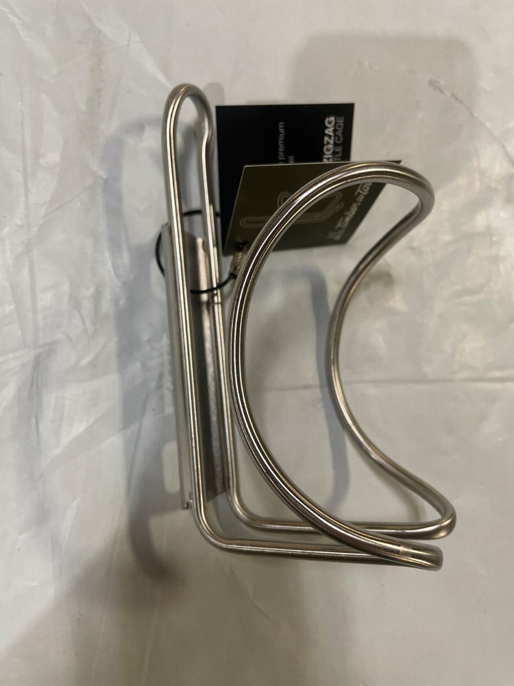 PDW ZigZag Water Bottle Cage - Silver