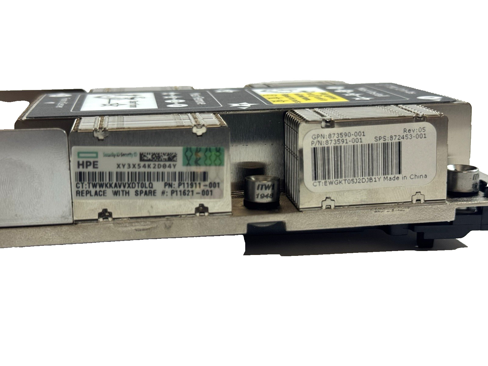 HP 872453-001 Heatsink for ProLiant DL360 Gen10 873590-001