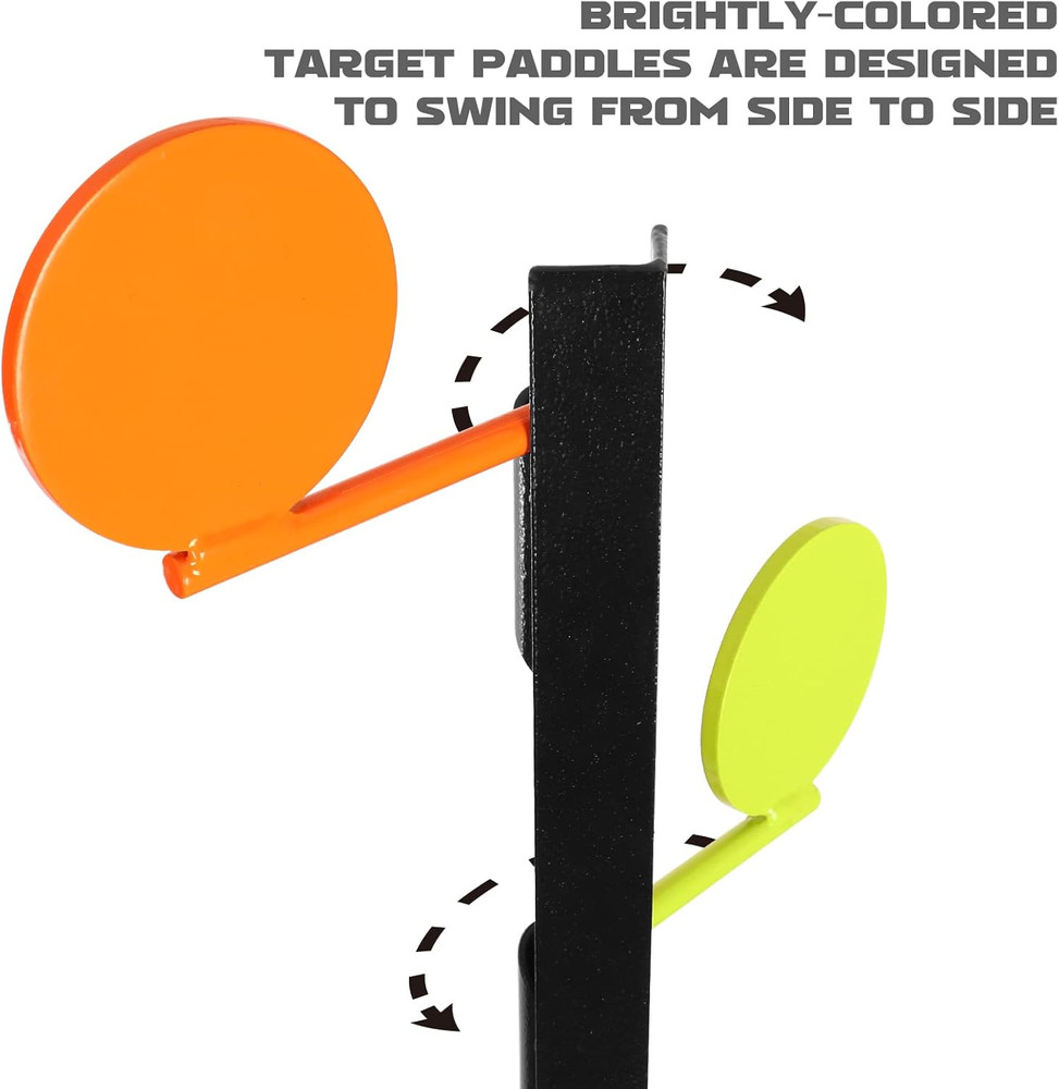 .22 Rimfire Dueling Tree - Detachable Three-Section Ground Insert Design