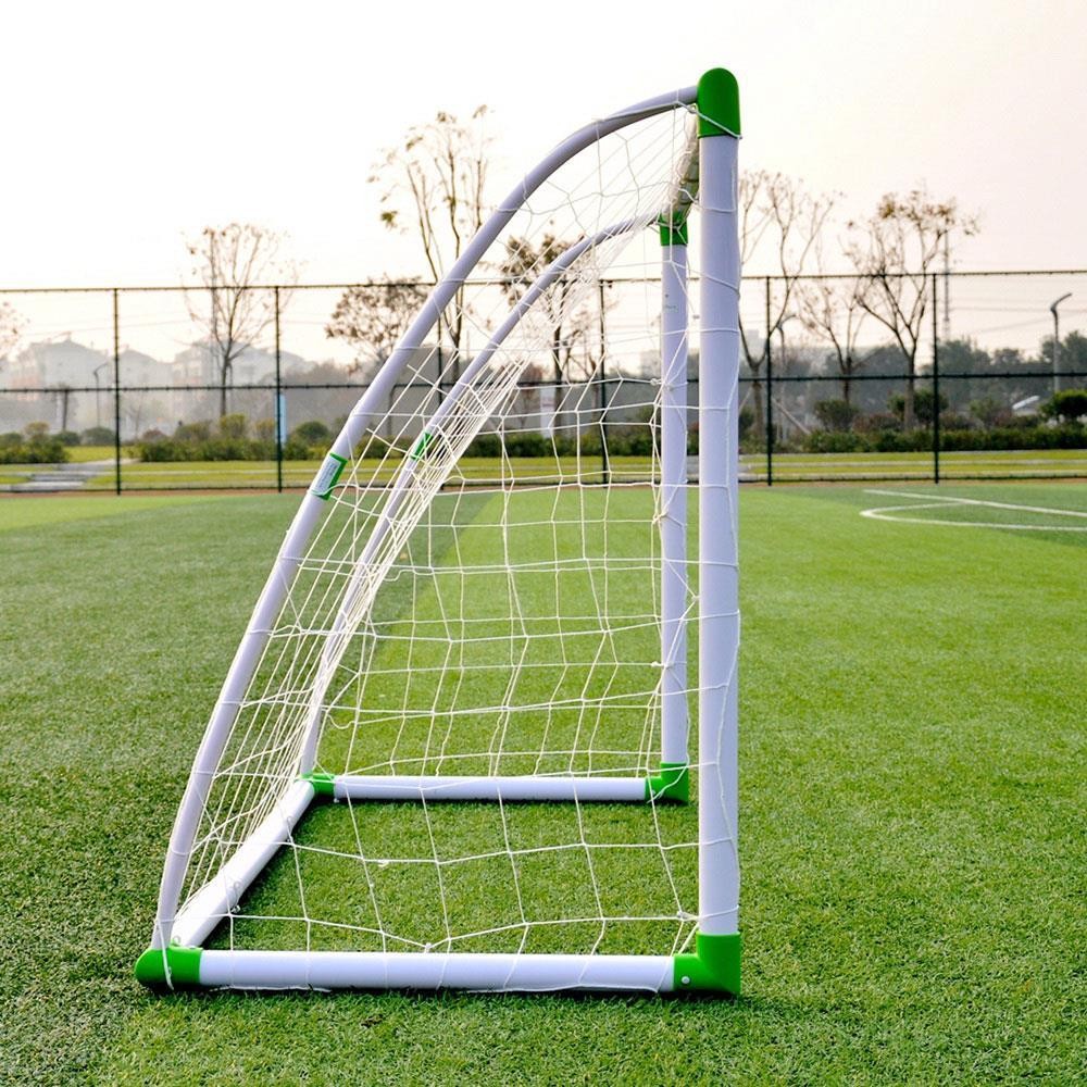 6FT x 4FT Portable Soccer Goal Net Kids Teens Outdoor Football Training