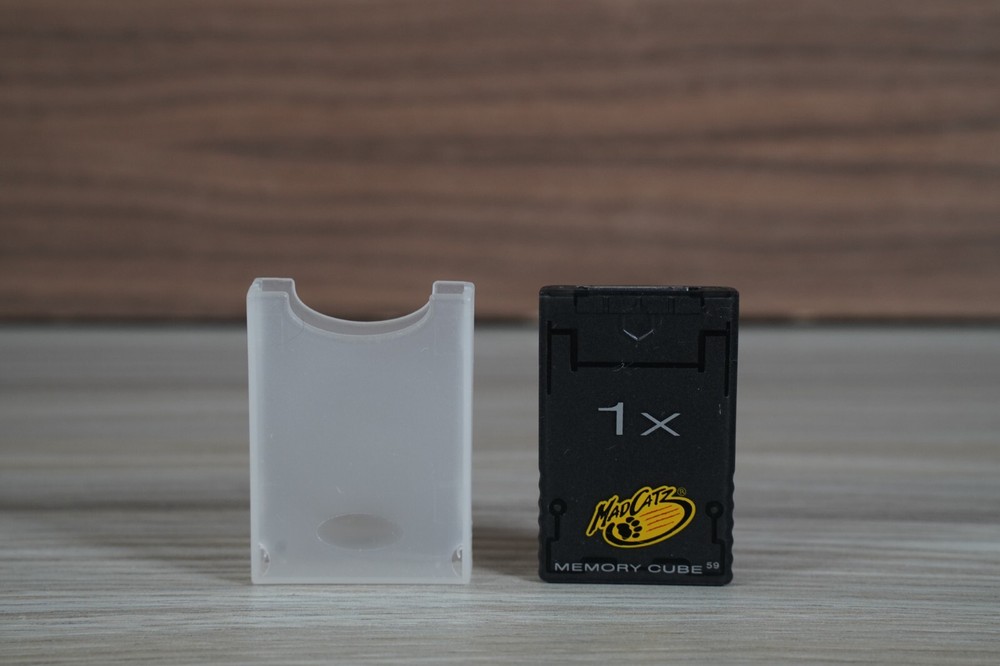 Mad Catz Nintendo GameCube Black 1X Memory Cube Memory Card Tested