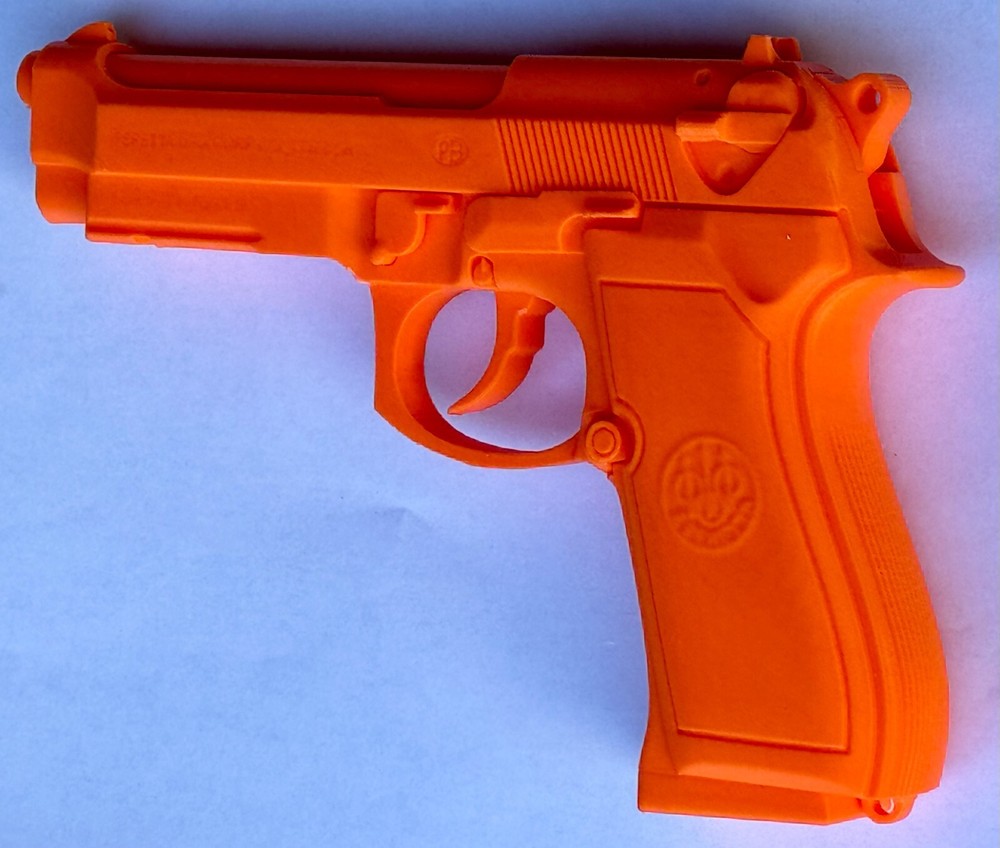 Safe Practice Aides Non-Functional 3D Printed Training Guns Beretta M9