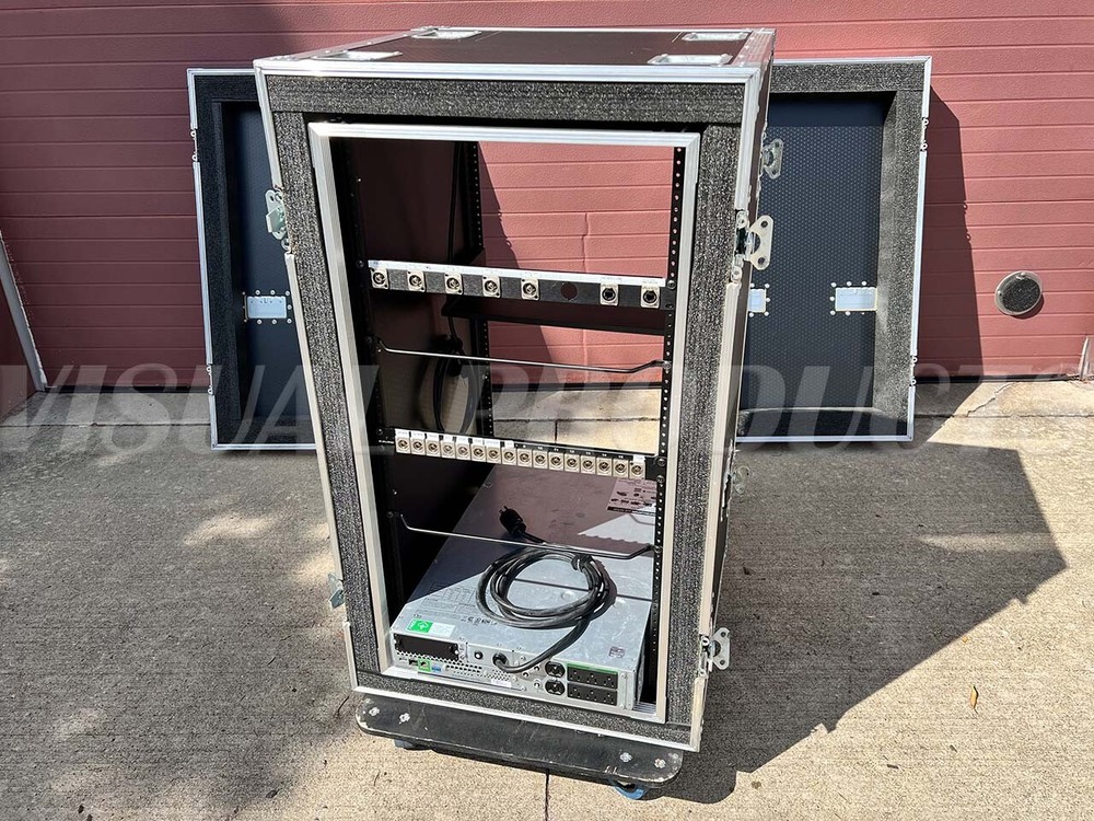 21RU Rack Road Case w/APC Smart UPS for Server Network Audio Visual PENN ELCOM