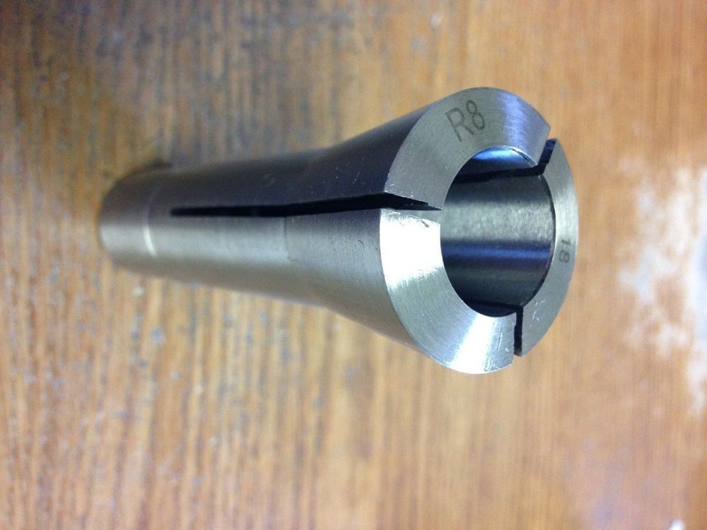 .7087" 18mm R8 Round Collet