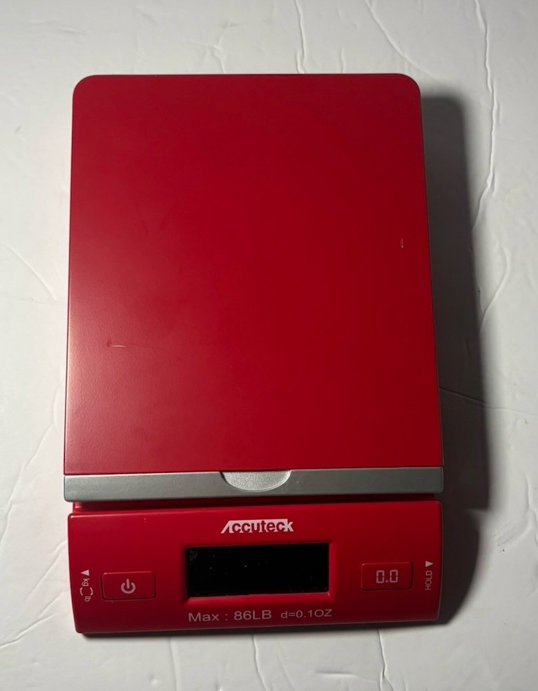 Accuteck DreamRed 86 Lbs Digital Postal Shipping Scale