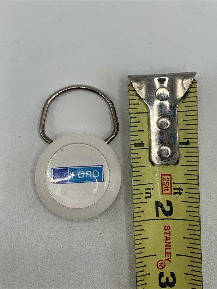 Vintage Ford Key Ring , White (St. Louis, MO)