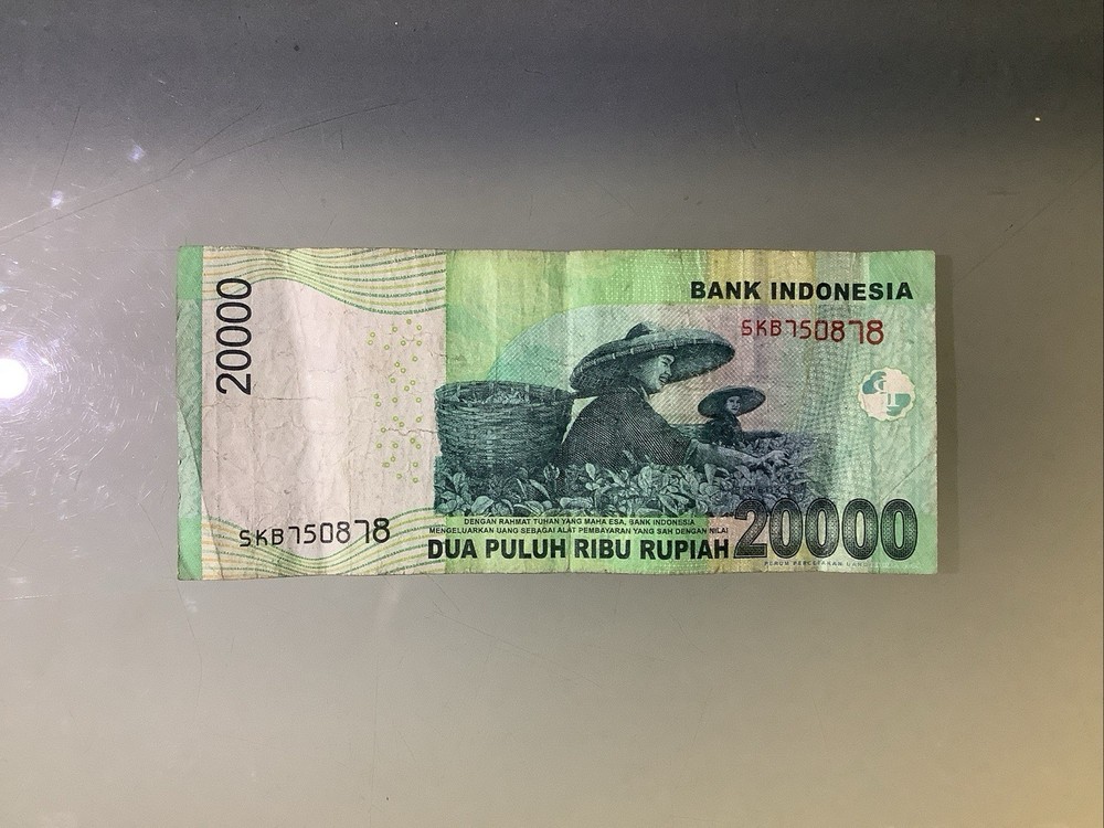 Indonesia 20000 Rupiah 2016 Circulated