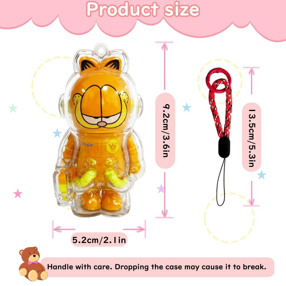 Protective Case for MEGA Space Molly Doll（No Doll）,Clear Plastic D
