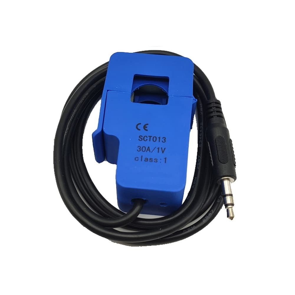 2Pcs SCT-013-000 30A 1V Non-invasive Split Core Current Transformer Sensor SCT01