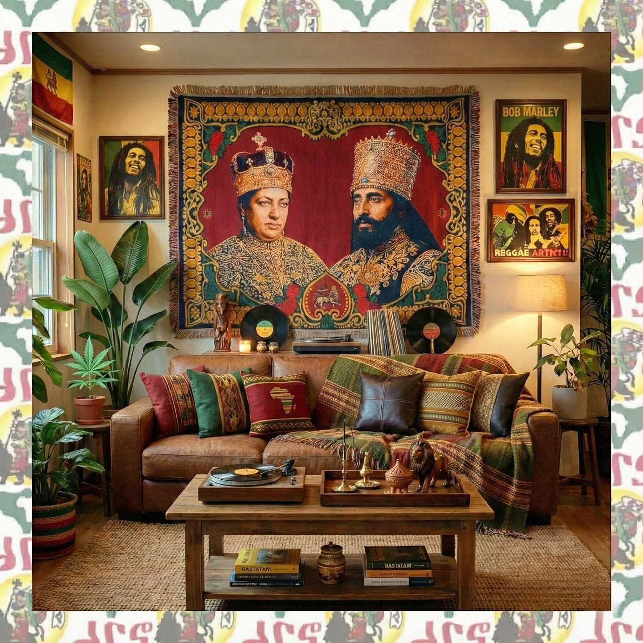 A Statement Piece for Your Wall Original [drs] Jacquard Woven Tapestry