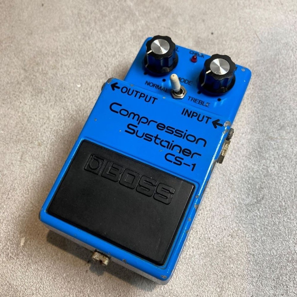 Boss Cs-1 Compression Sustainer Silver Neji Mie Main Store