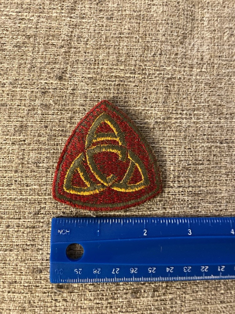 WWII US Army Anti Aircraft Eastern Defense Command Patch Greenback