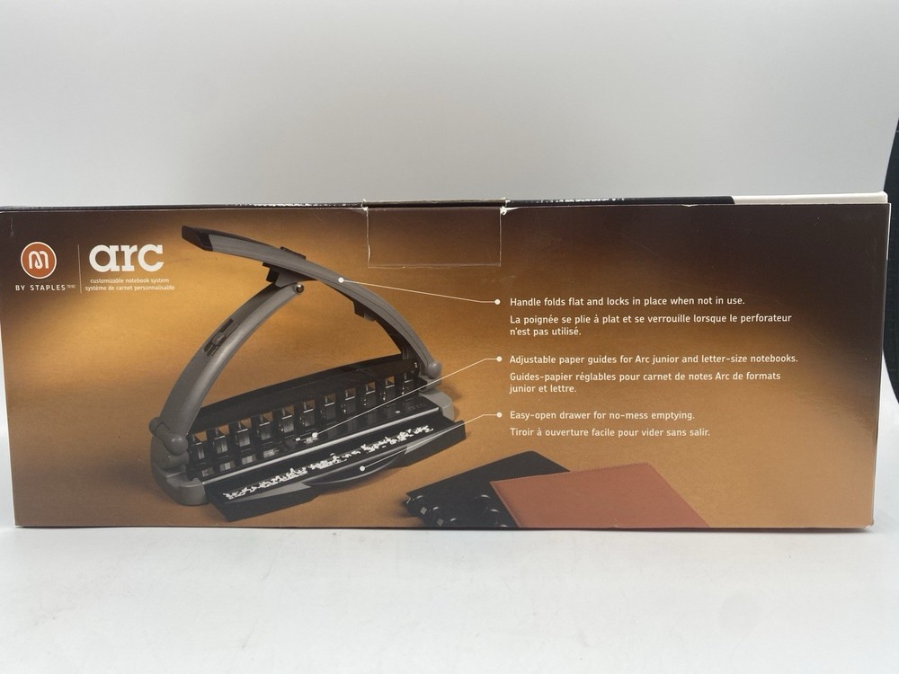 *ARC Binding System Desktop 40836 8 Sheet 11 Hole Presentation Binder Punch