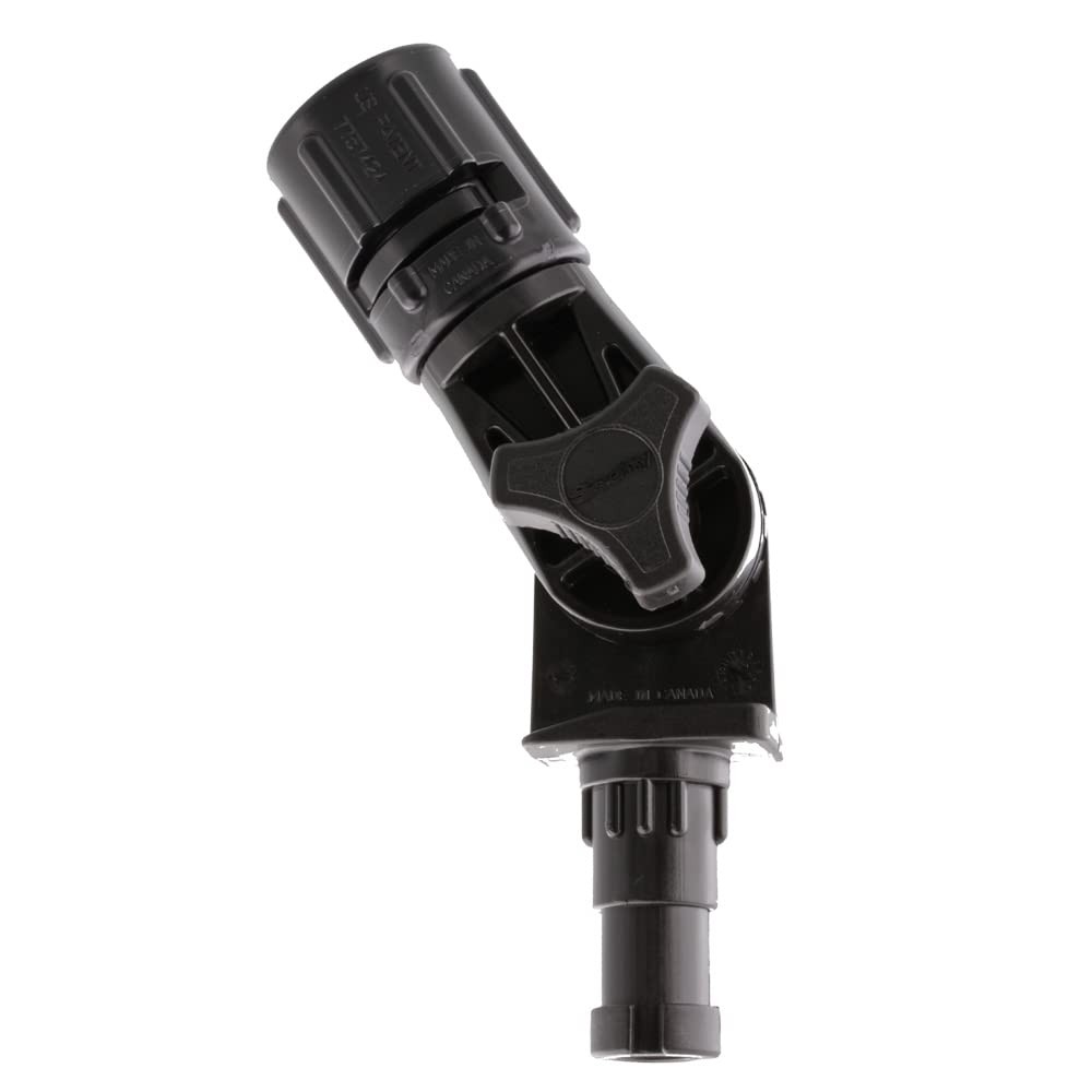0428 Gear Head Post Mount , Black