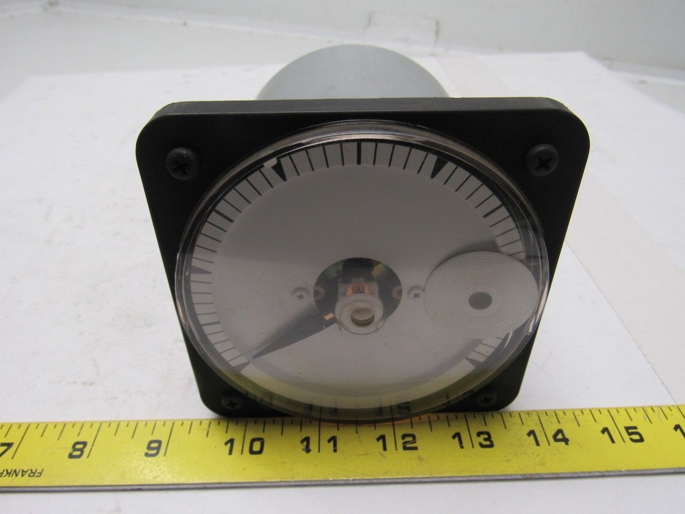 EIL Instruments YEW Type DB-40 Blank Face DC Panel Ammeter 0-1MA DC