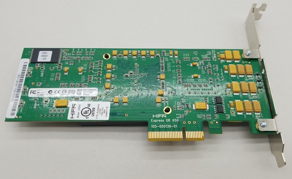 HIFN Express DR 650 PC Hardware Data Compression PCIe Card 105-000136-01
