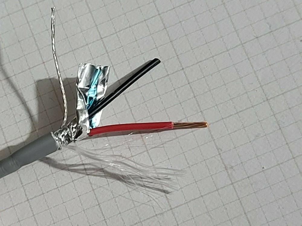 Belden Wire 5400FE 20/2C Shielded Audio/Security/Alarm Cable Riser Gray /100ft