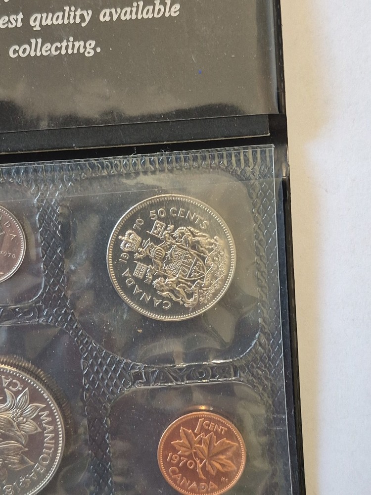1970 Canada Proof Set Coins, 8267