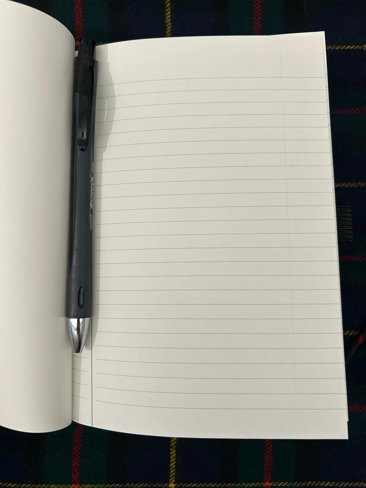 Apple logo bound journal