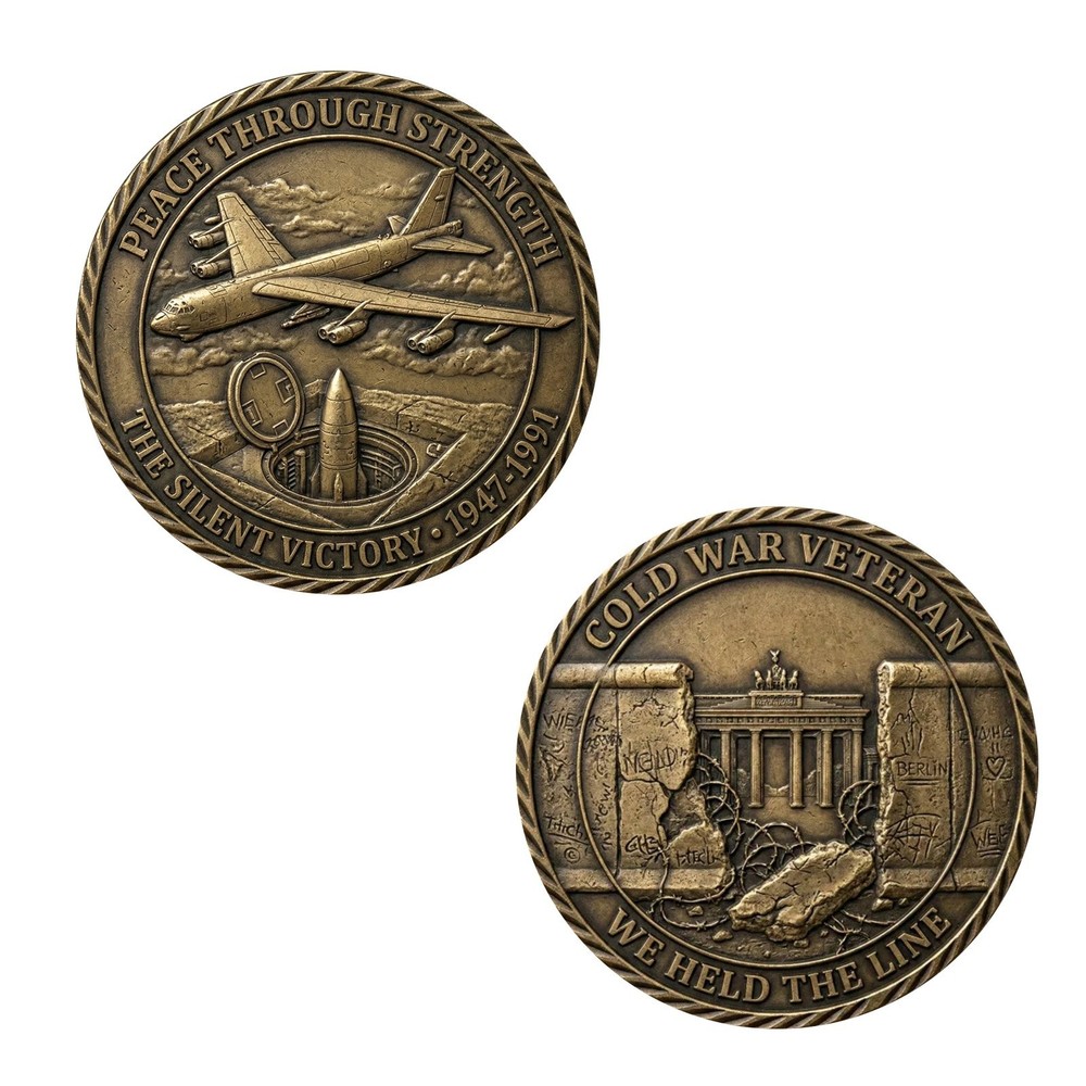 COLD WAR VETERAN - Fun Commemorative Coin - Interesting Gift
