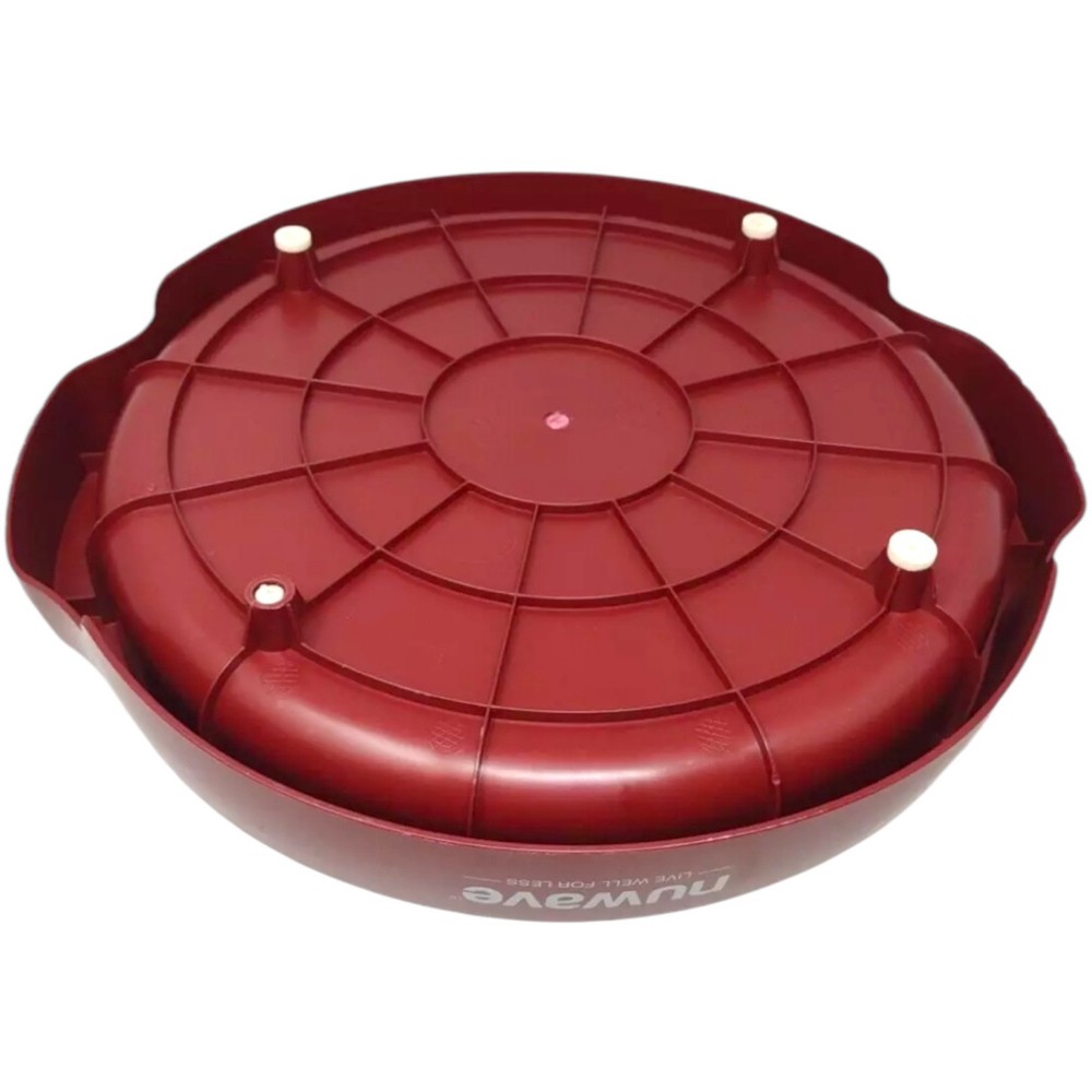 Nuwave Pro Plus Infrared Oven Replacement Part Bottom Base Tray RED