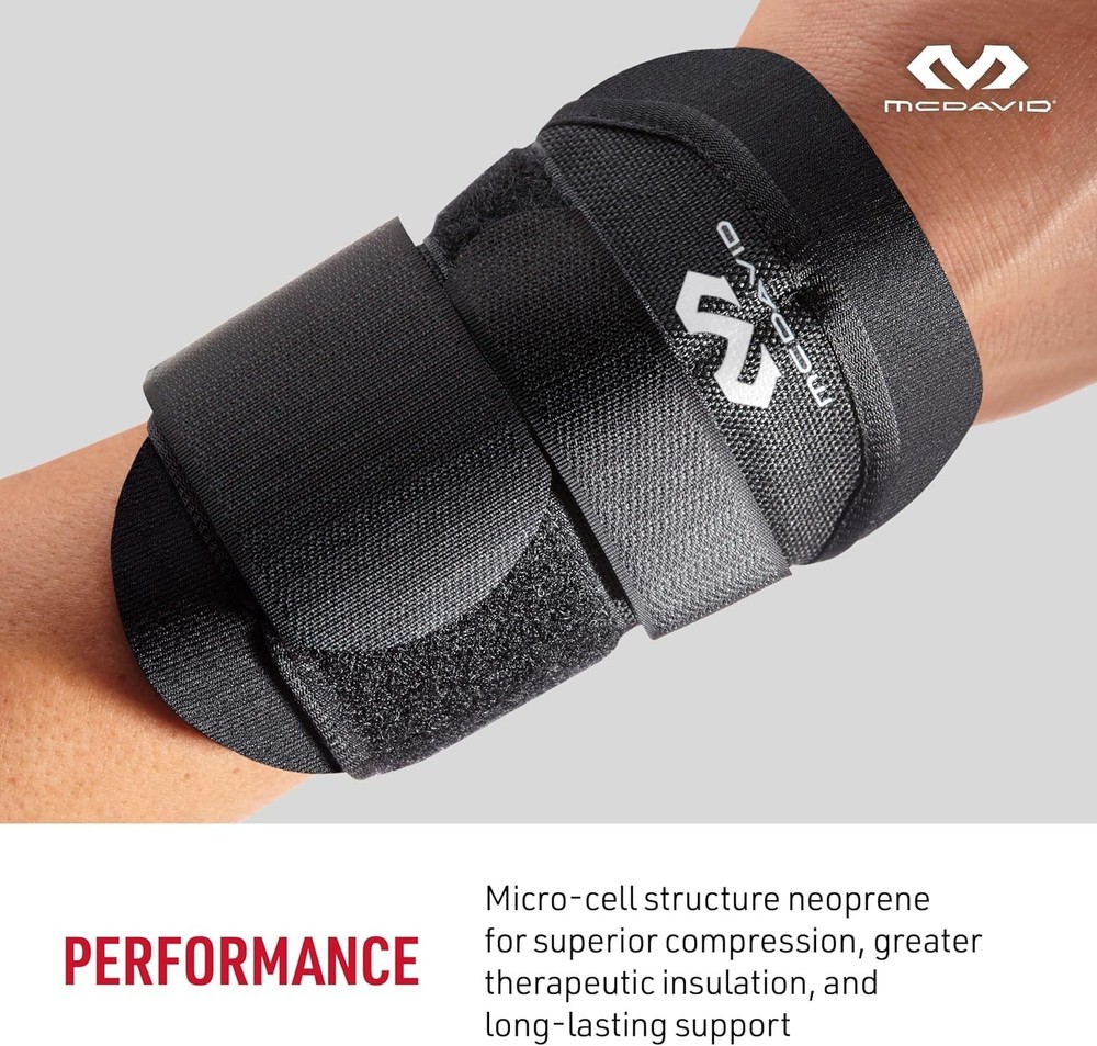 McDavid Wrist Brace, Adjustable Wrist Guard Support Prevent Work Injuries