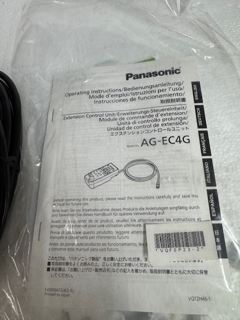 Panasonic AG-EC4GP Extension Control Unit with 10 Pin Cable