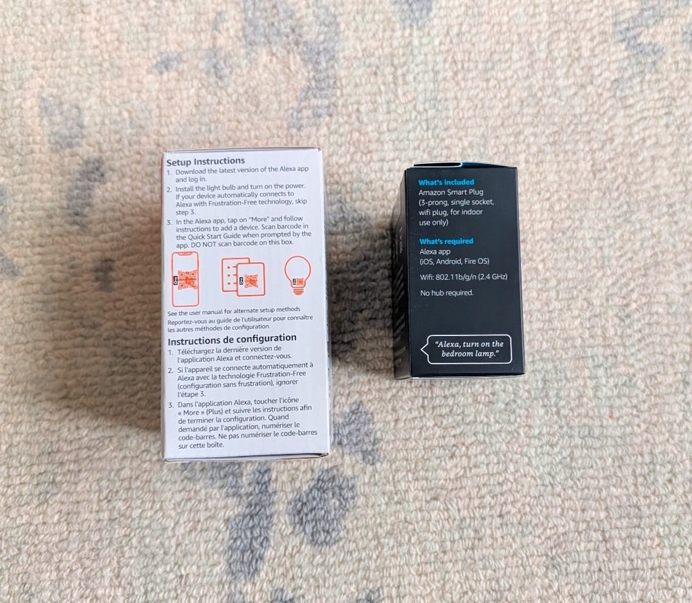 NIB Amazon Smart Plug & Smart Coloring Changing LED Bulb