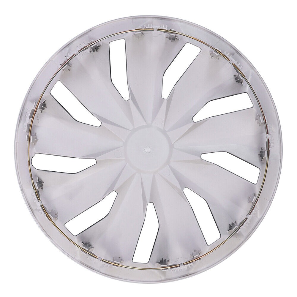 16" Set of 4 Snap On Full Hub Caps Wheel Covers Fit for R16 Tire & Steel Rim NEW