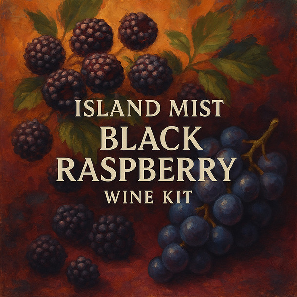 Winexpert Island Mist Black Raspberry Wine Kit